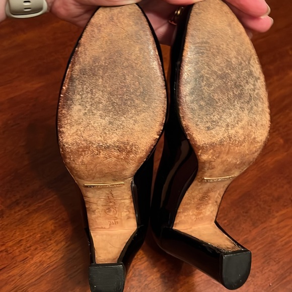 Cole Haan Nike Air black patent leather pumps size 7.5 - Picture 6 of 9